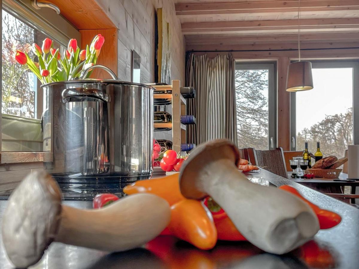 Traumhaff Kuestenchalets - Einzigartige Chalets An Der Ostsee. Ganz Aus Laerchenholz Mit Kamin Und Sauna Vogelsang-Warsin Luaran gambar