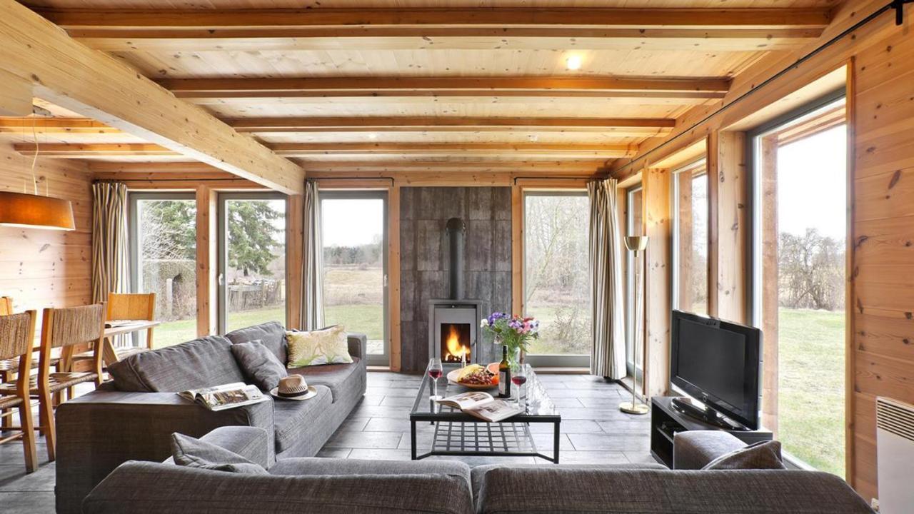 Traumhaff Kuestenchalets - Einzigartige Chalets An Der Ostsee. Ganz Aus Laerchenholz Mit Kamin Und Sauna Vogelsang-Warsin Luaran gambar